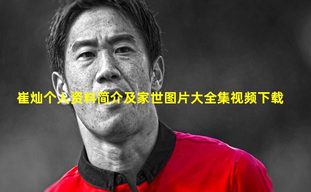崔灿个人资料简介及家世图片大全集视频下载