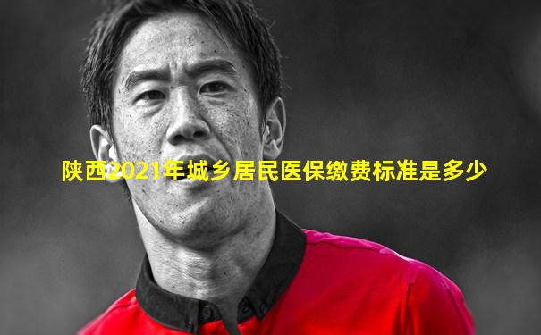 陕西2021年城乡居民医保缴费标准是多少
